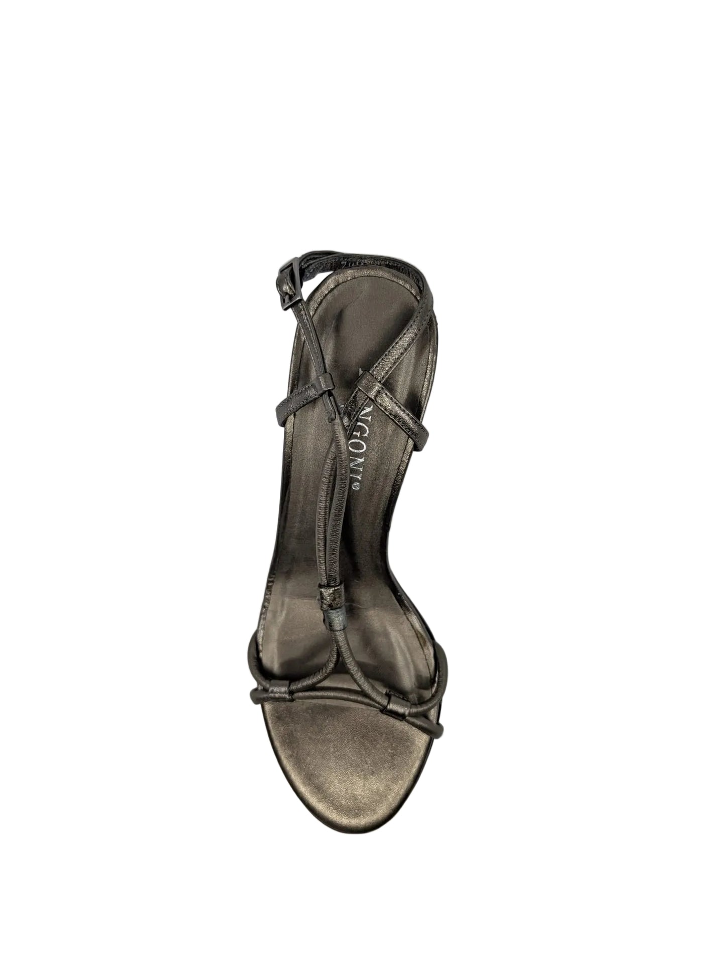 Rangoni Silver Strappy Leather Sandals
