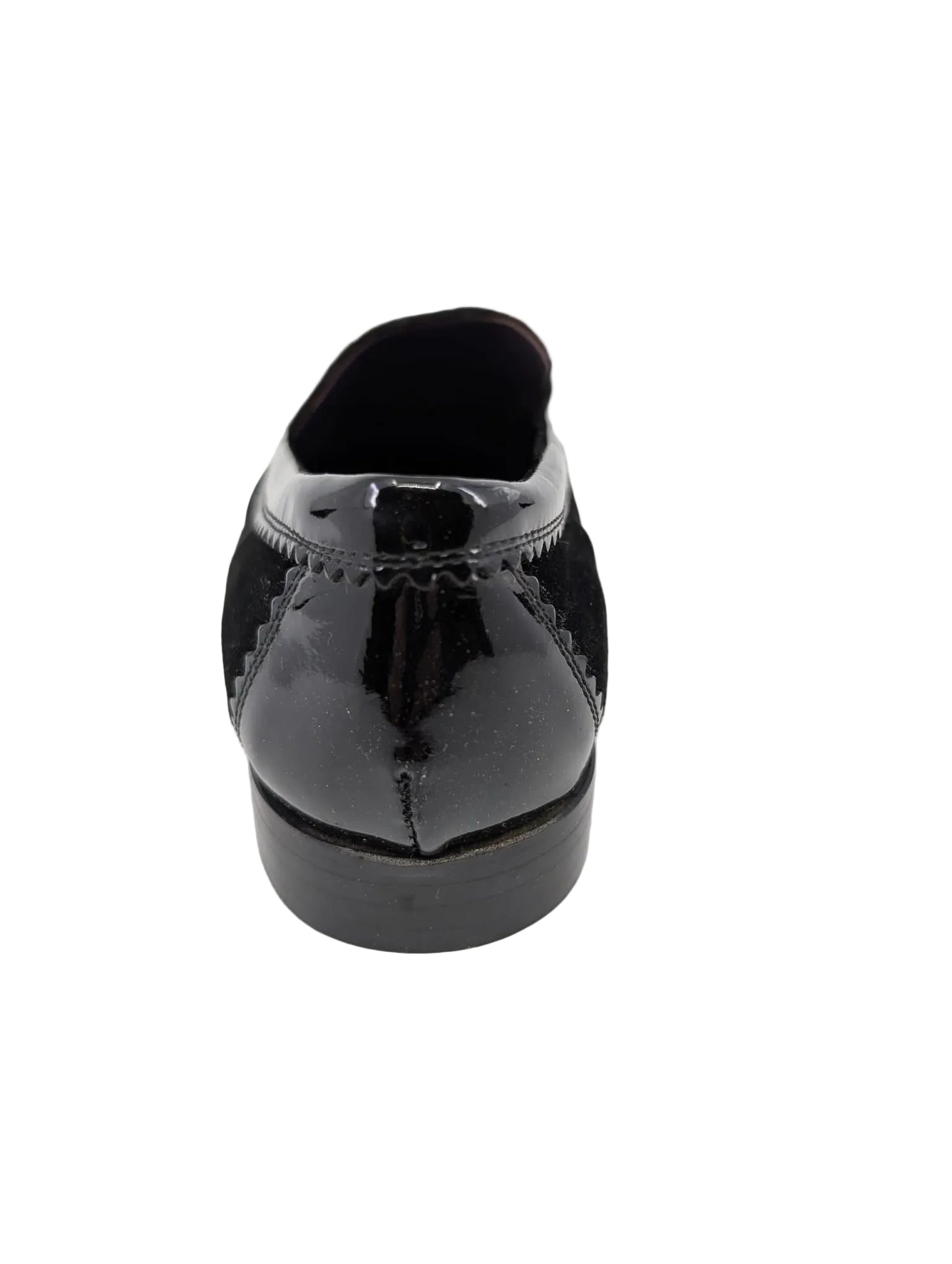 Donald Pliner Black Velvet Loafers