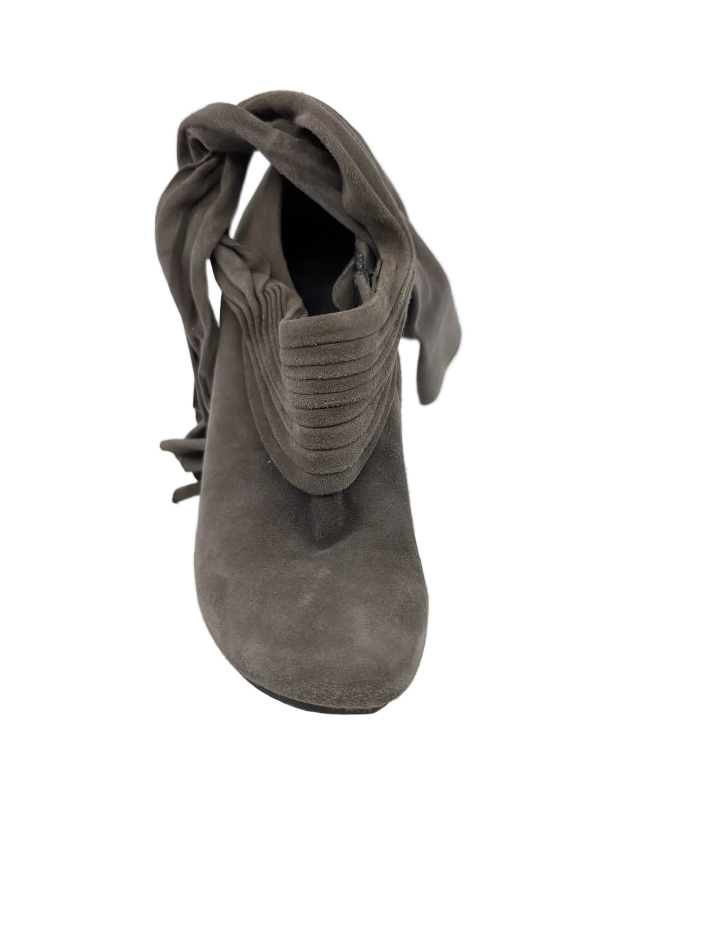 Balenciaga Gray Suede Pumps