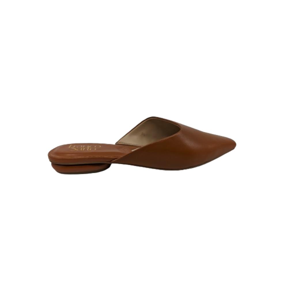 Birdie Cognac Leather Franco Sarto Clogs