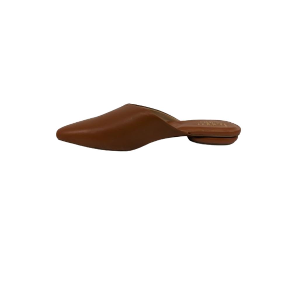 Birdie Cognac Leather Franco Sarto Clogs