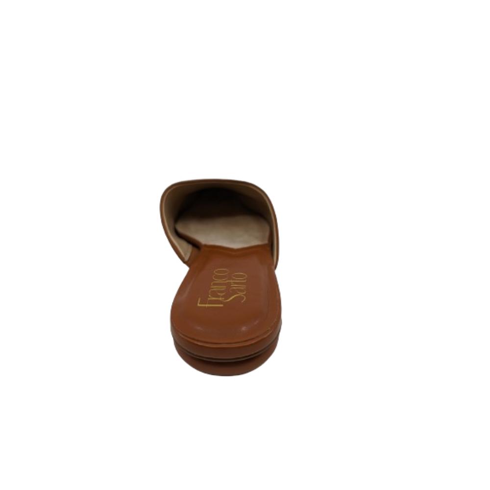 Birdie Cognac Leather Franco Sarto Clogs