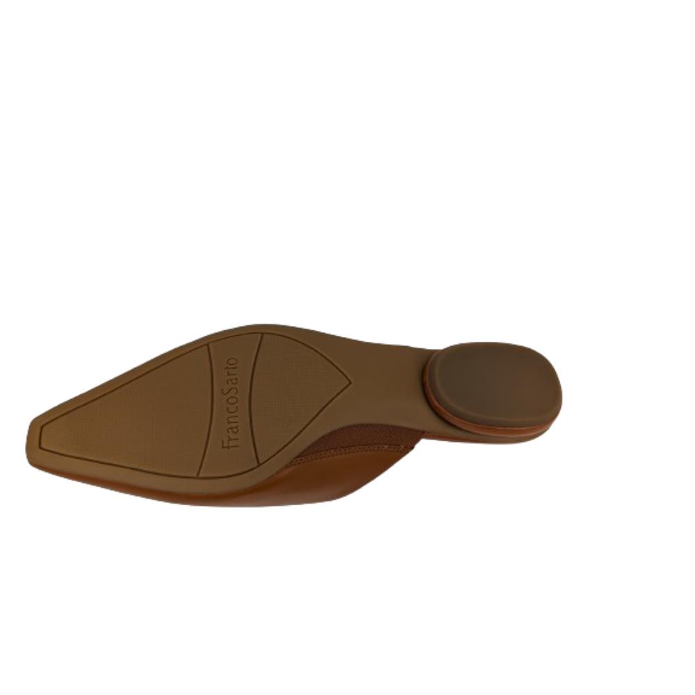 Birdie Cognac Leather Franco Sarto Clogs