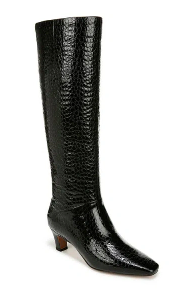 Andria Black Patent Leather Franco Sarto Boots
