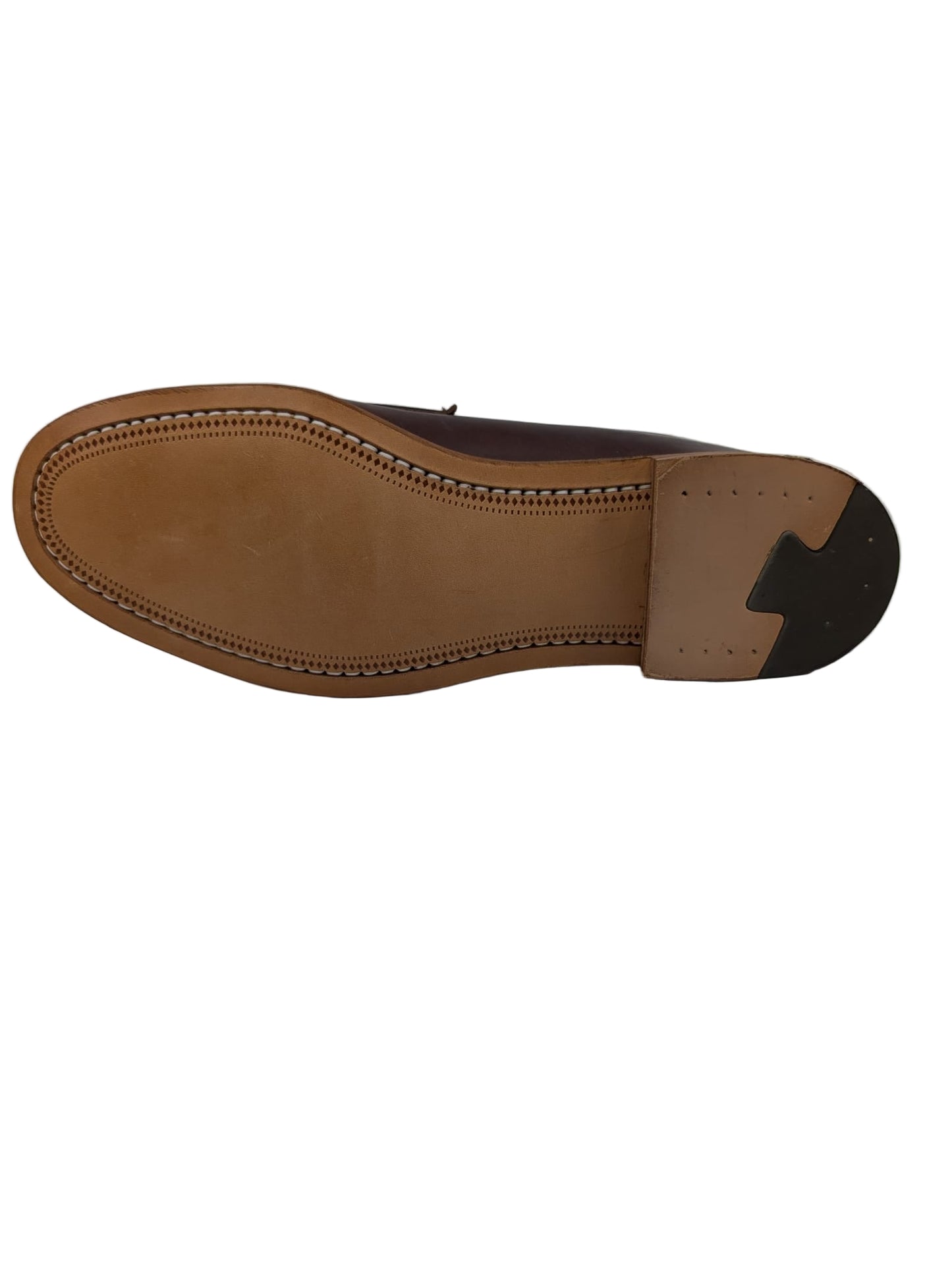 38868 Burgundy Leather Davidson Loafer Men Shoes