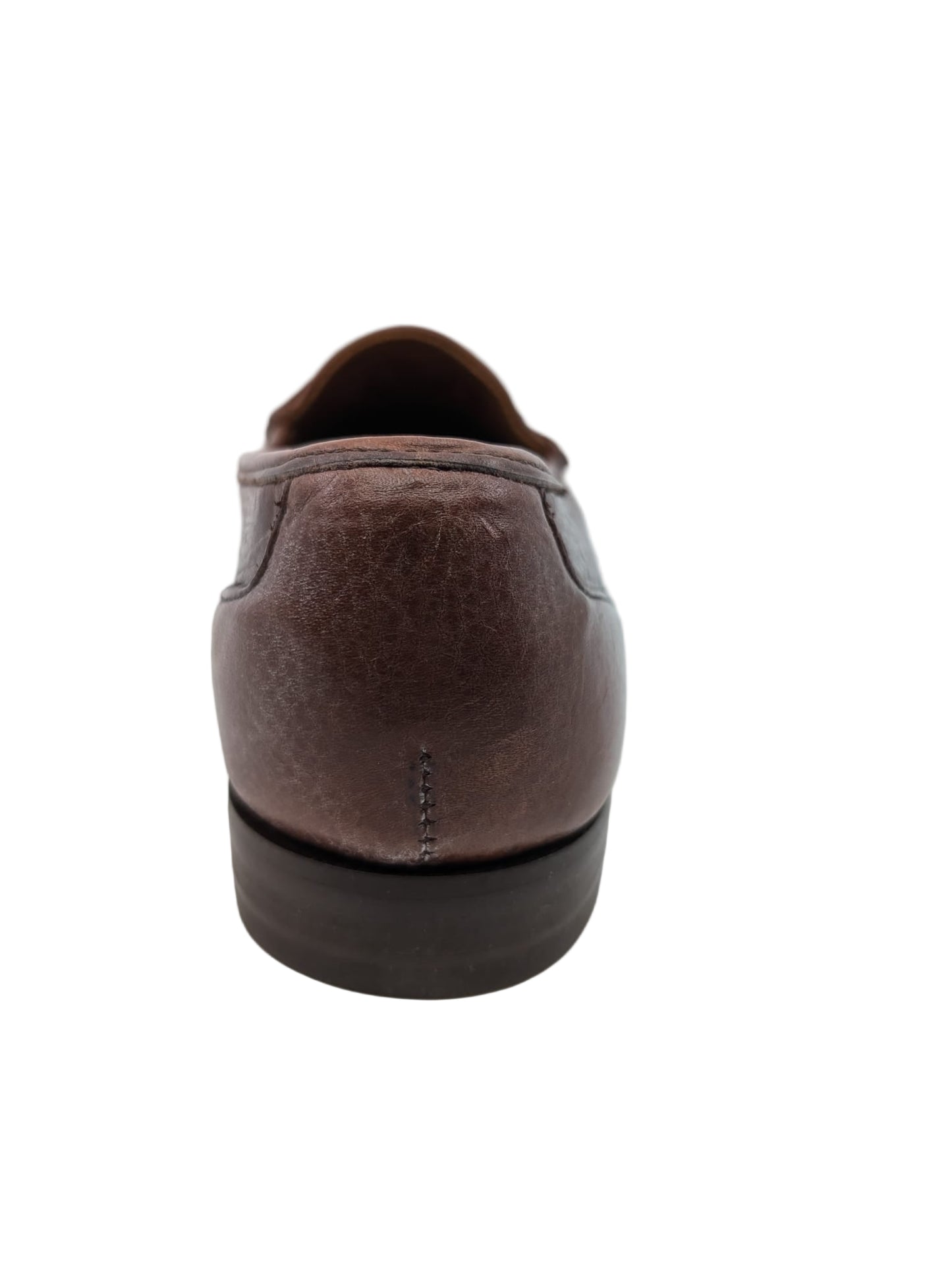 4019TF Brown Leather Davidson Loafer Men Shoes