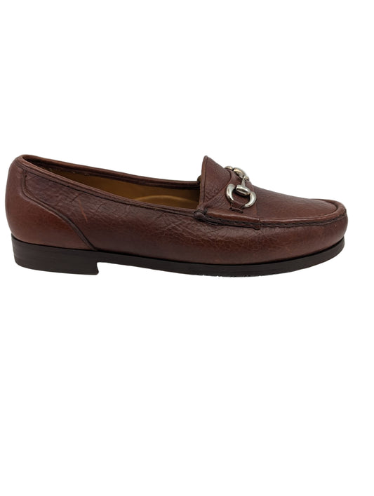 4019TF Brown Leather Davidson Loafer Men Shoes