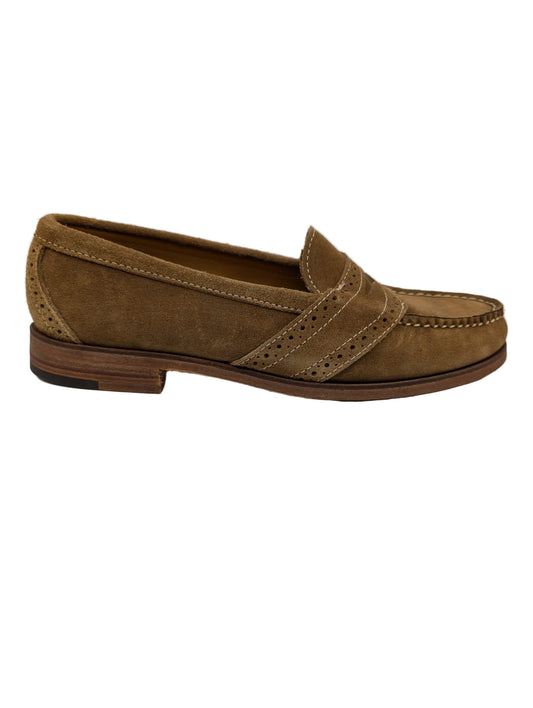 4019TF Beige Suede Davidson Loafer Men Shoes