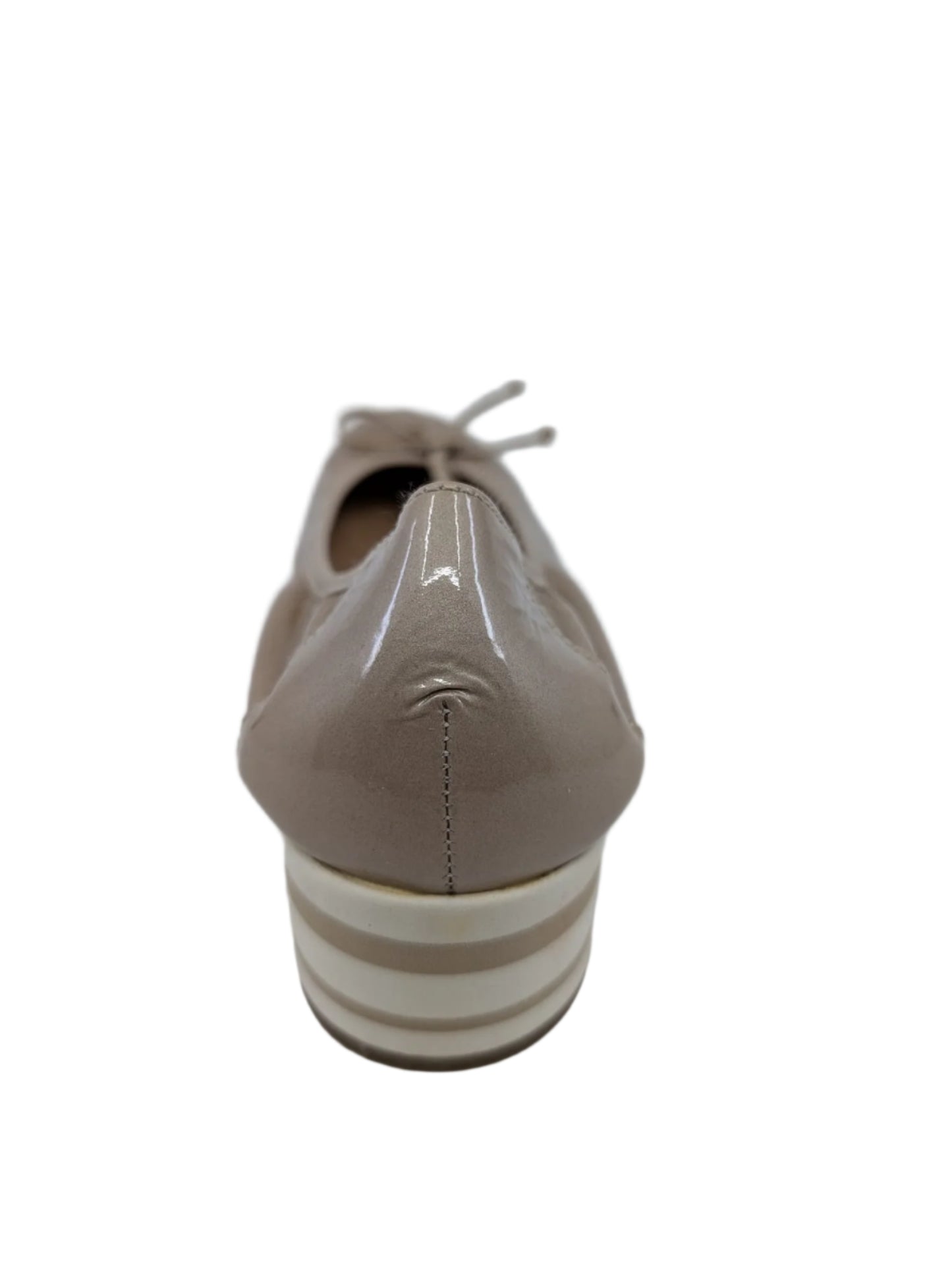 C3801 Sumatra Taupe Patent Wonders Wedge Pumps