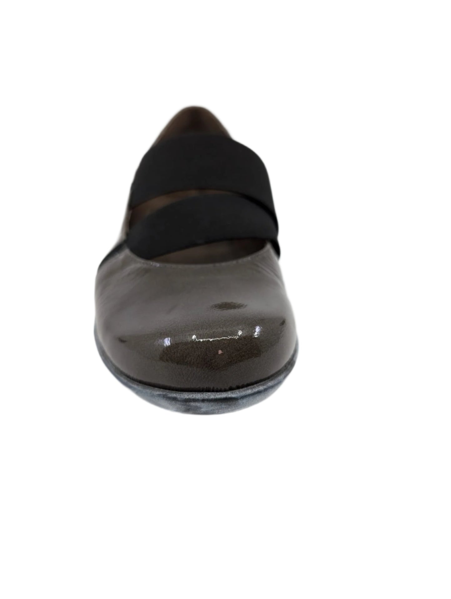 A7007 Anthracite Gray Patent Wonders Flats