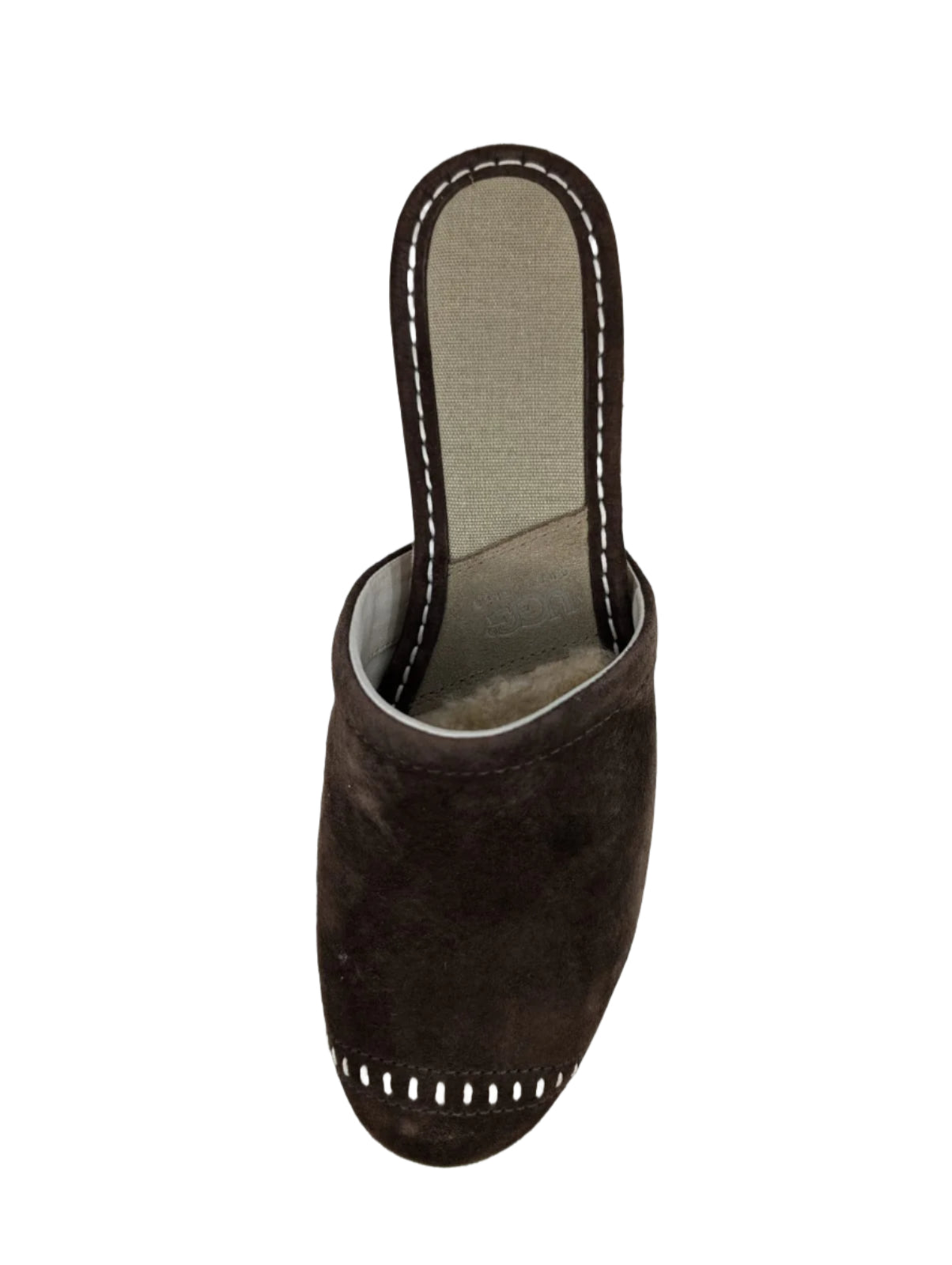 Palma Chocolate Brown Suede Ugg Wedge Sandals