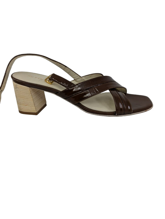 Brown Leather Bettye Muller Sandal