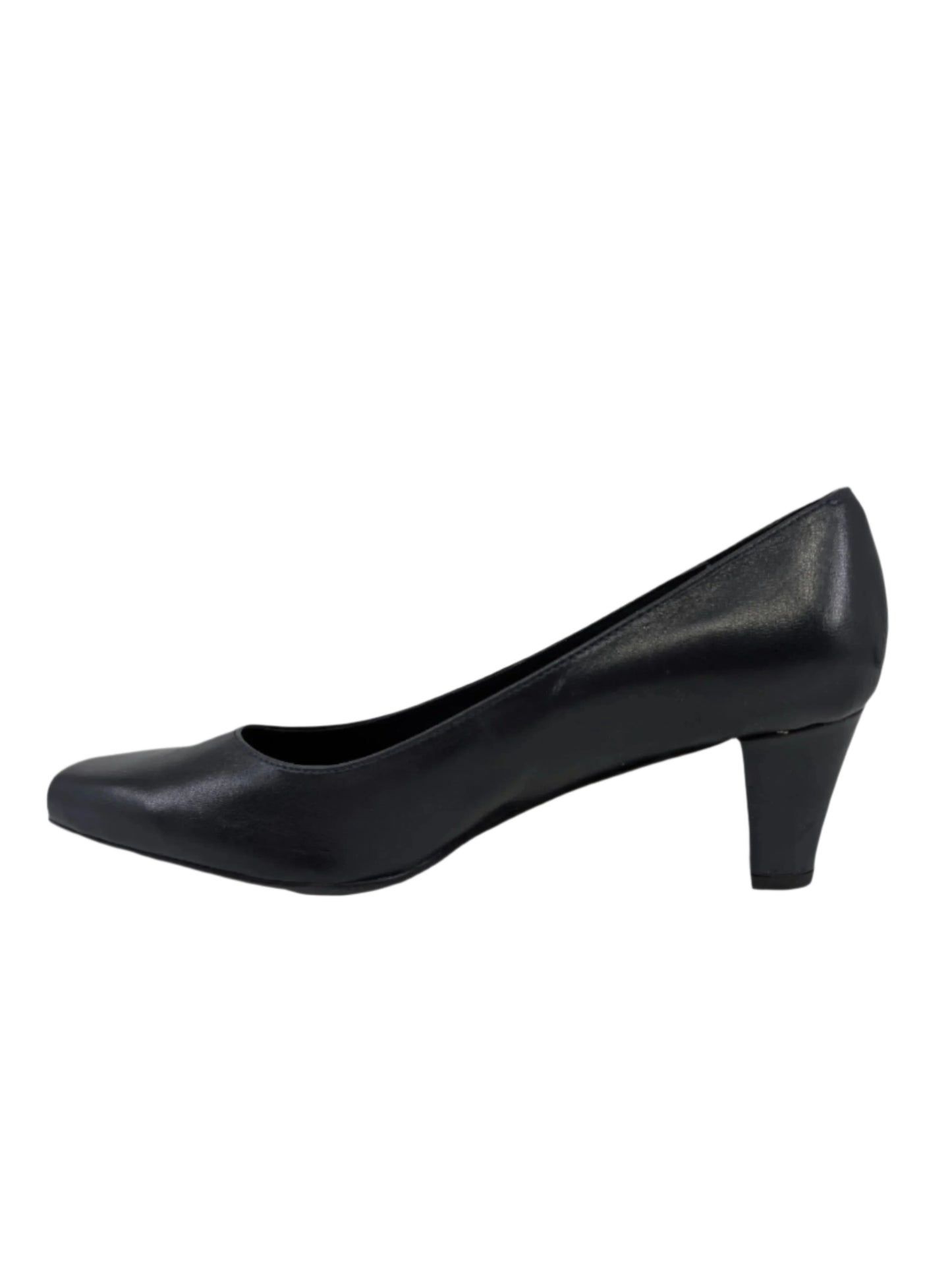 Vidor Navy Leather Vaneli Pumps