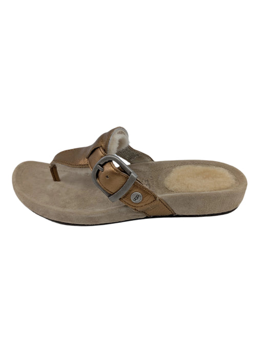 Gypsy Gold Pony Leather Ugg Australia Sandals