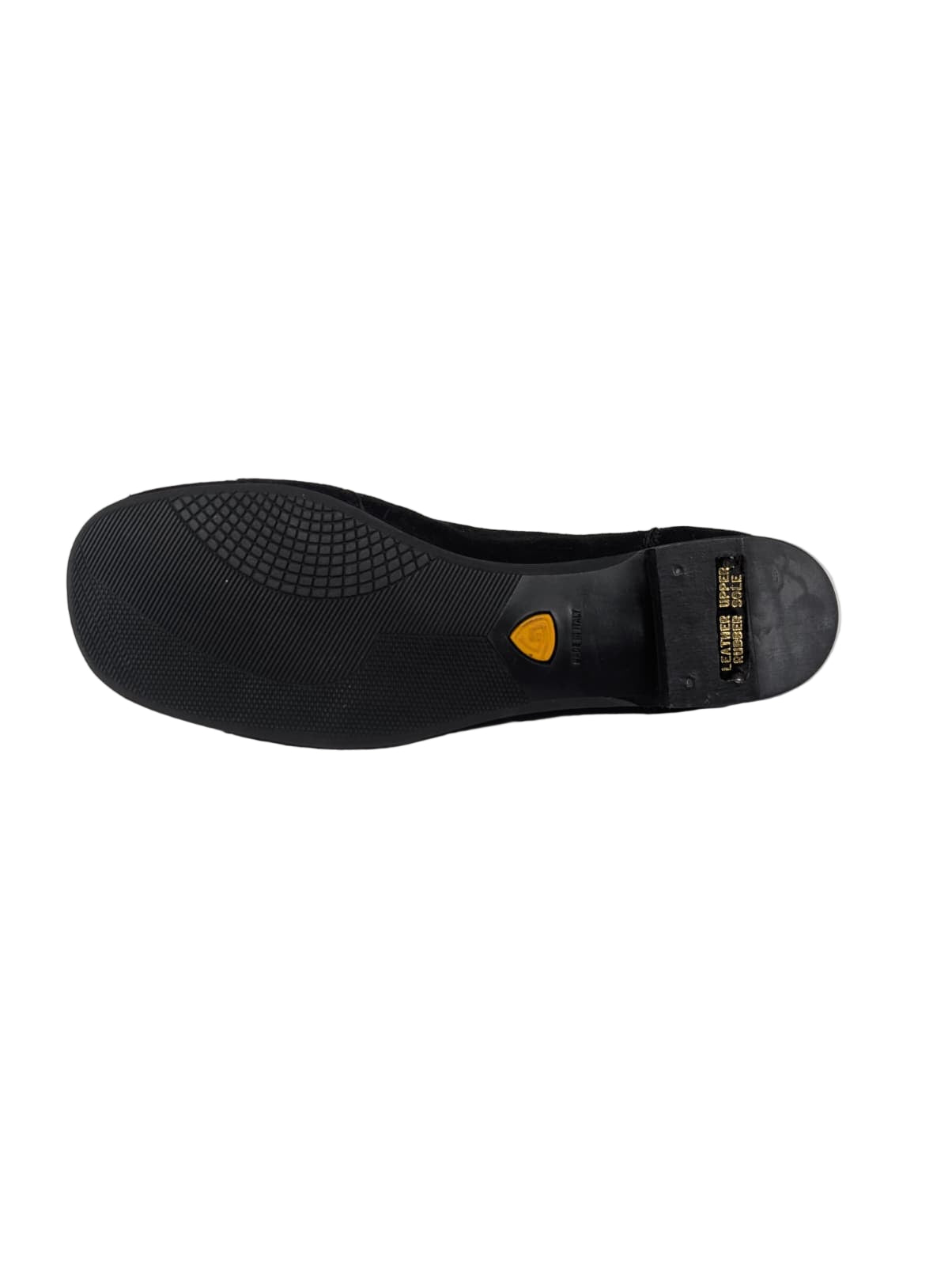 930432 Velour Black Suede AGL Ballerina Flats