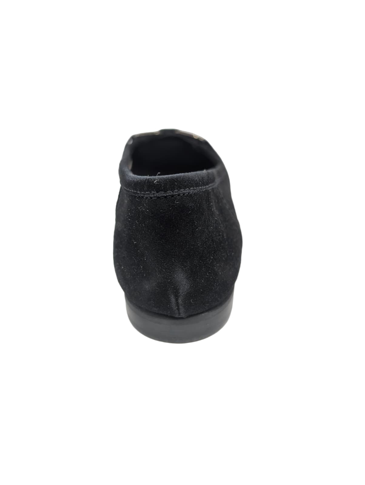 930432 Velour Black Suede AGL Ballerina Flats