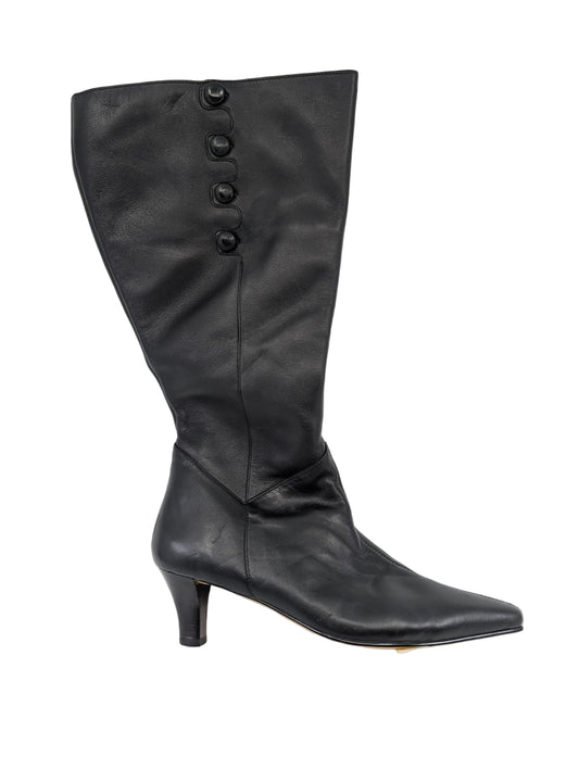 Spin Black Leather Ros Hommerson Boots