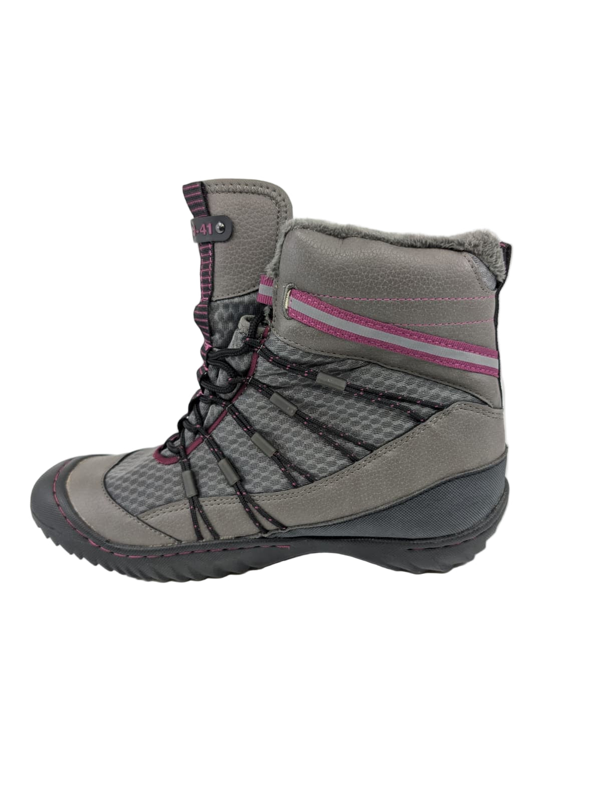 Kansas Gray Black Weather Boot J41