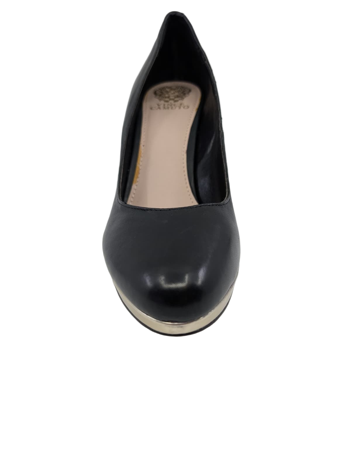 Berlina Black Platino Nappa Leather Vince Camuto Pumps