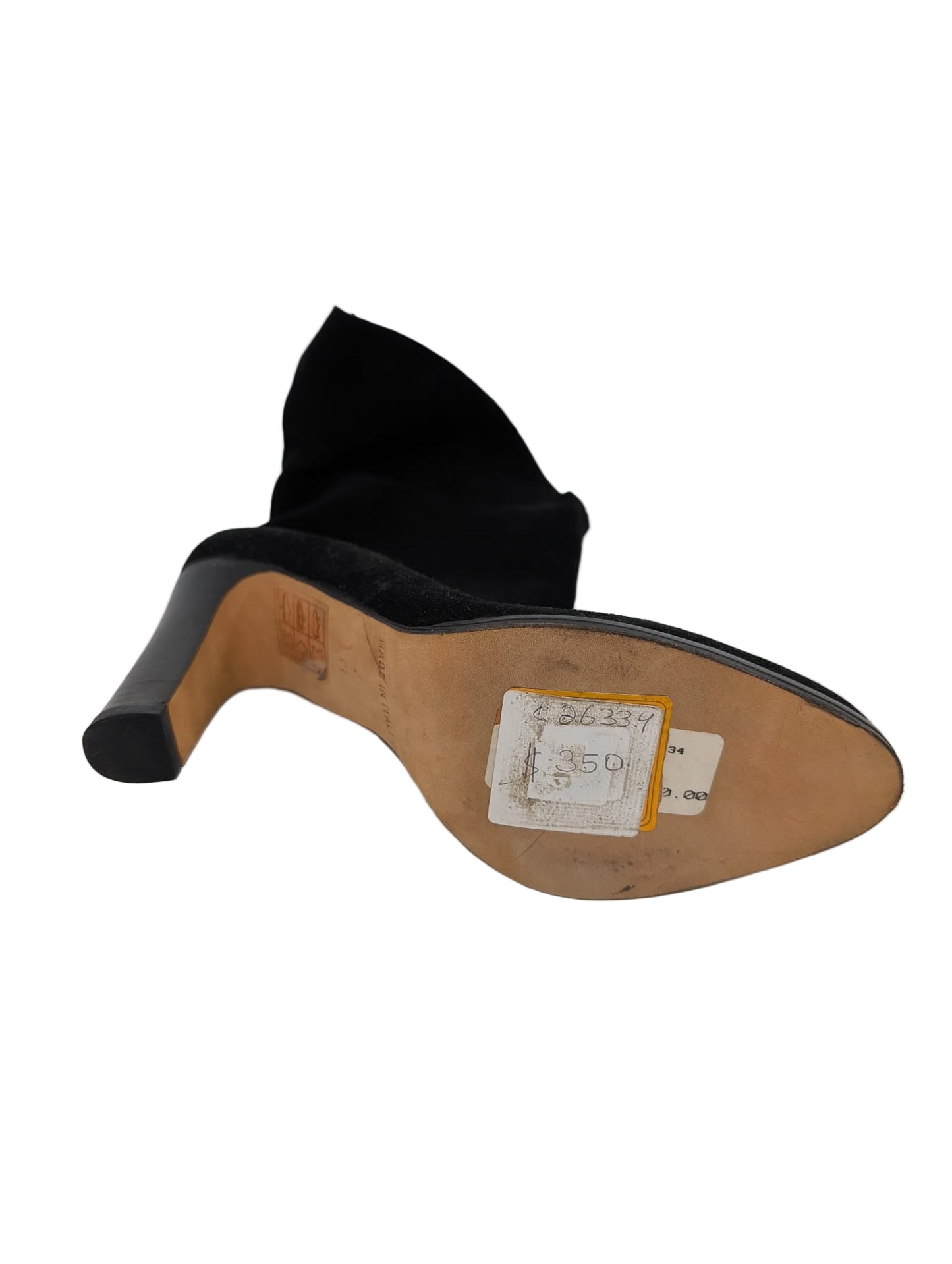 Ron Donovan Black Suede Dress Boots