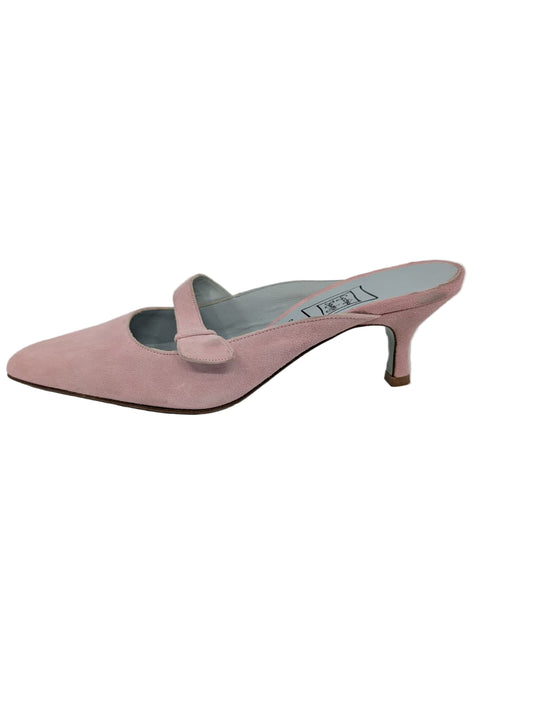 Tarzan Pink Suede Cynthia Rowley Pumps