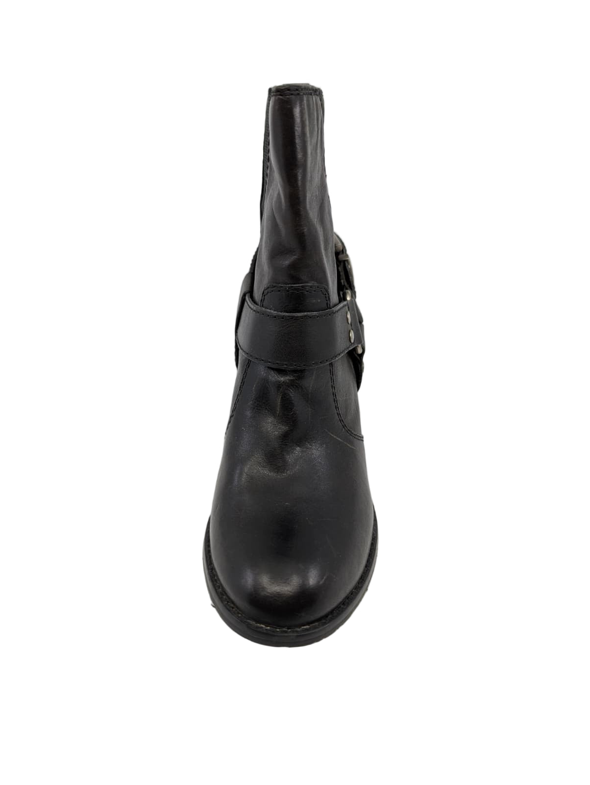 Viana Black Leather Arturo Chiang Ankle Boots