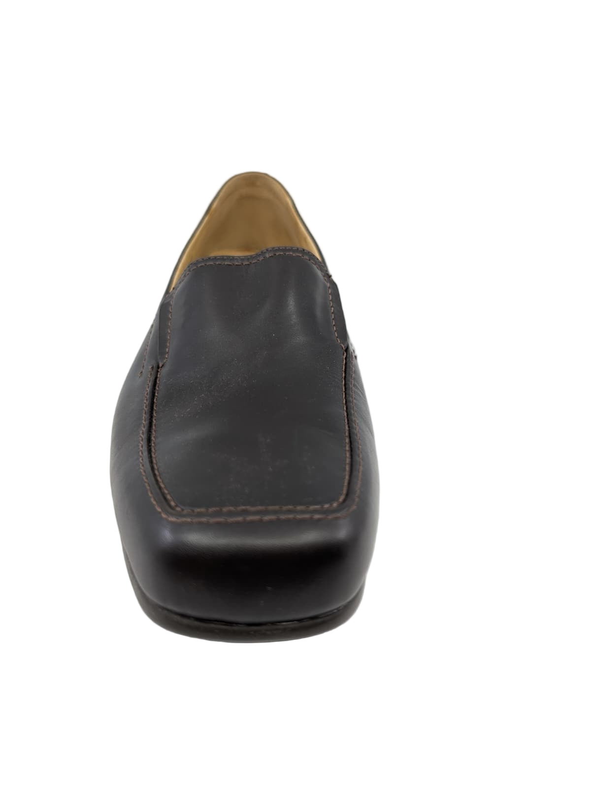 Erica Black Leather Aravon Loafers