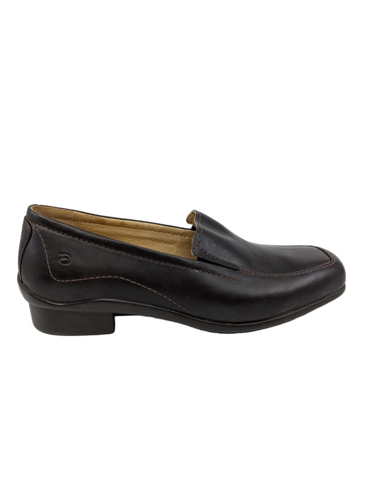 Erica Black Leather Aravon Loafers