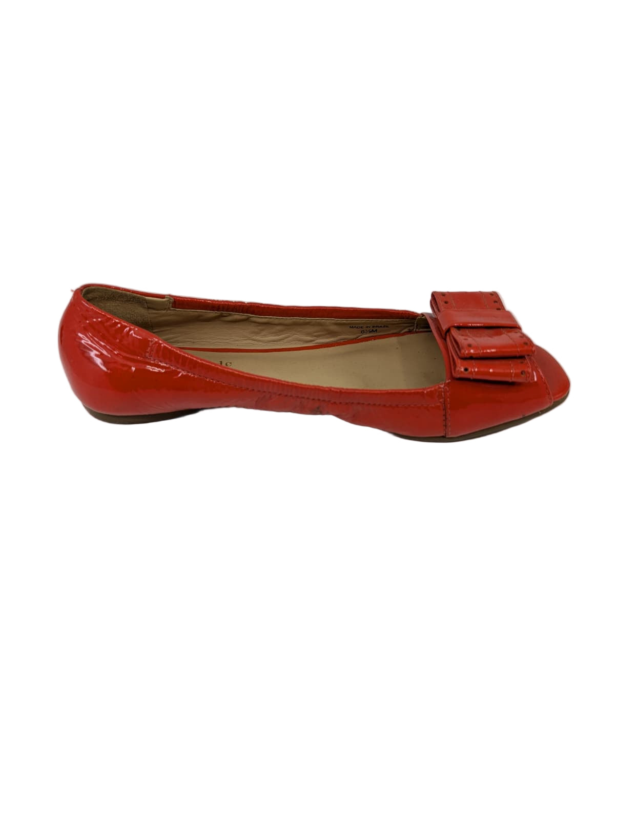 Kate Spade Red Patent Leather Ballet Flats