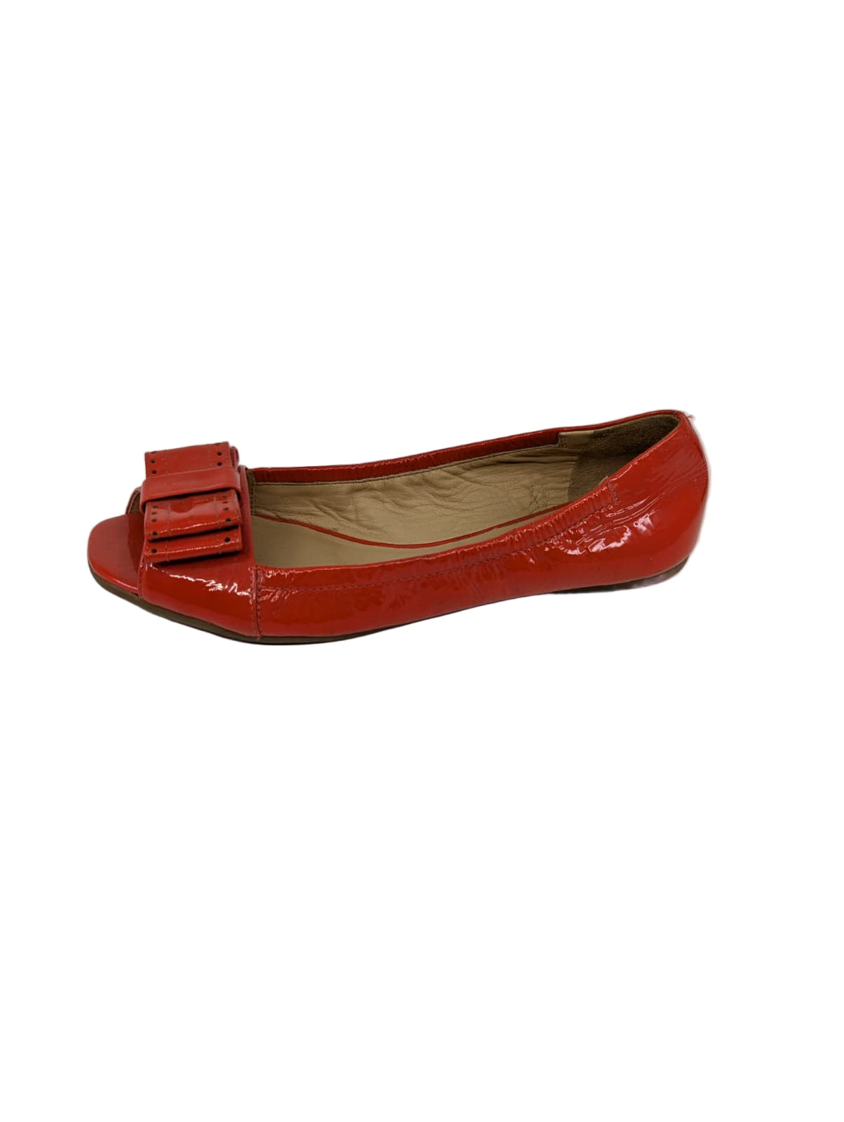 Kate Spade Red Patent Leather Ballet Flats