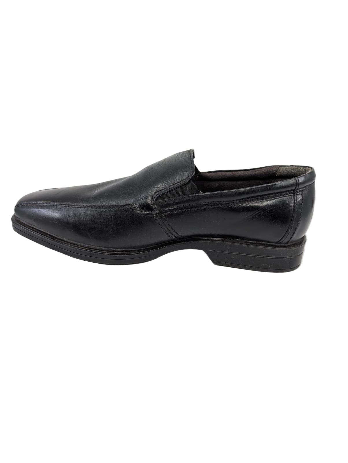 24853 Black Leather Stacy Adams Loafers