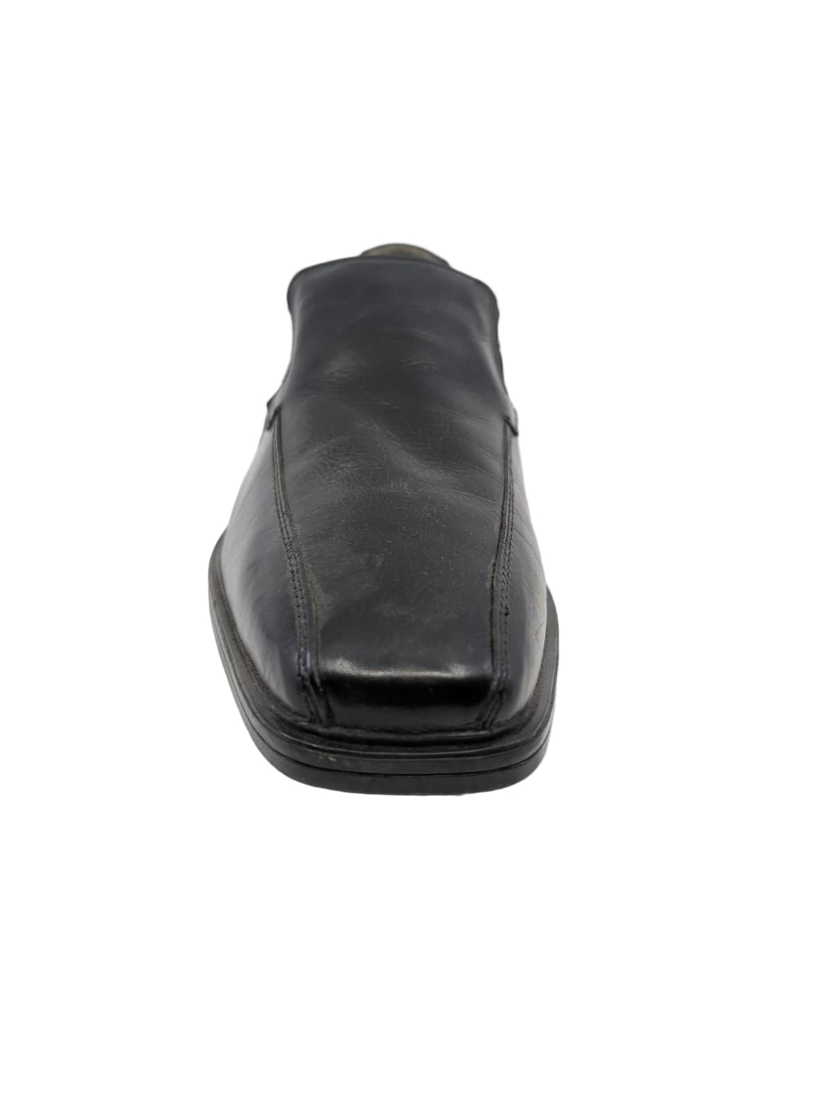 24853 Black Leather Stacy Adams Loafers