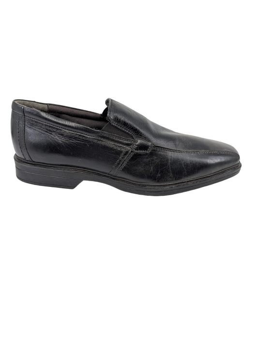 24853 Black Leather Stacy Adams Loafers