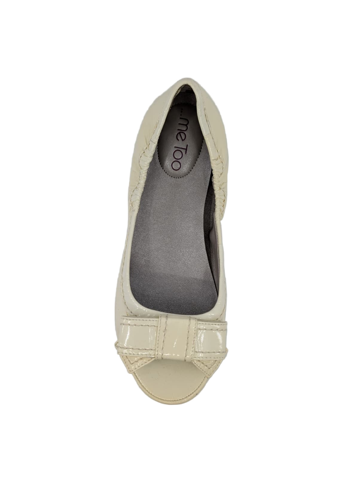 Franny White Patent Me too Flats