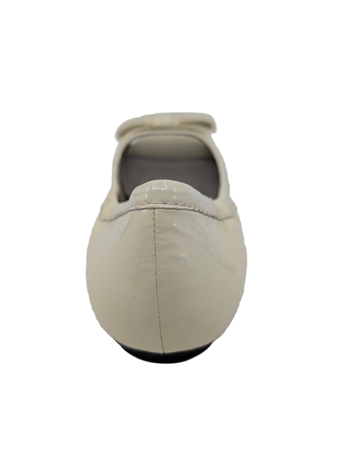 Franny White Patent Me too Flats