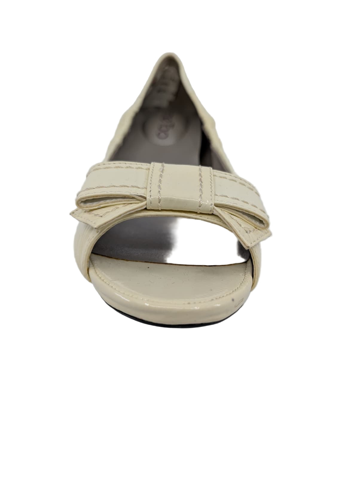 Franny White Patent Me too Flats
