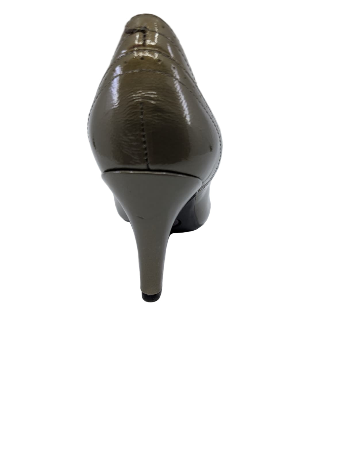 Cici2 Gray Patent Me Too Pumps