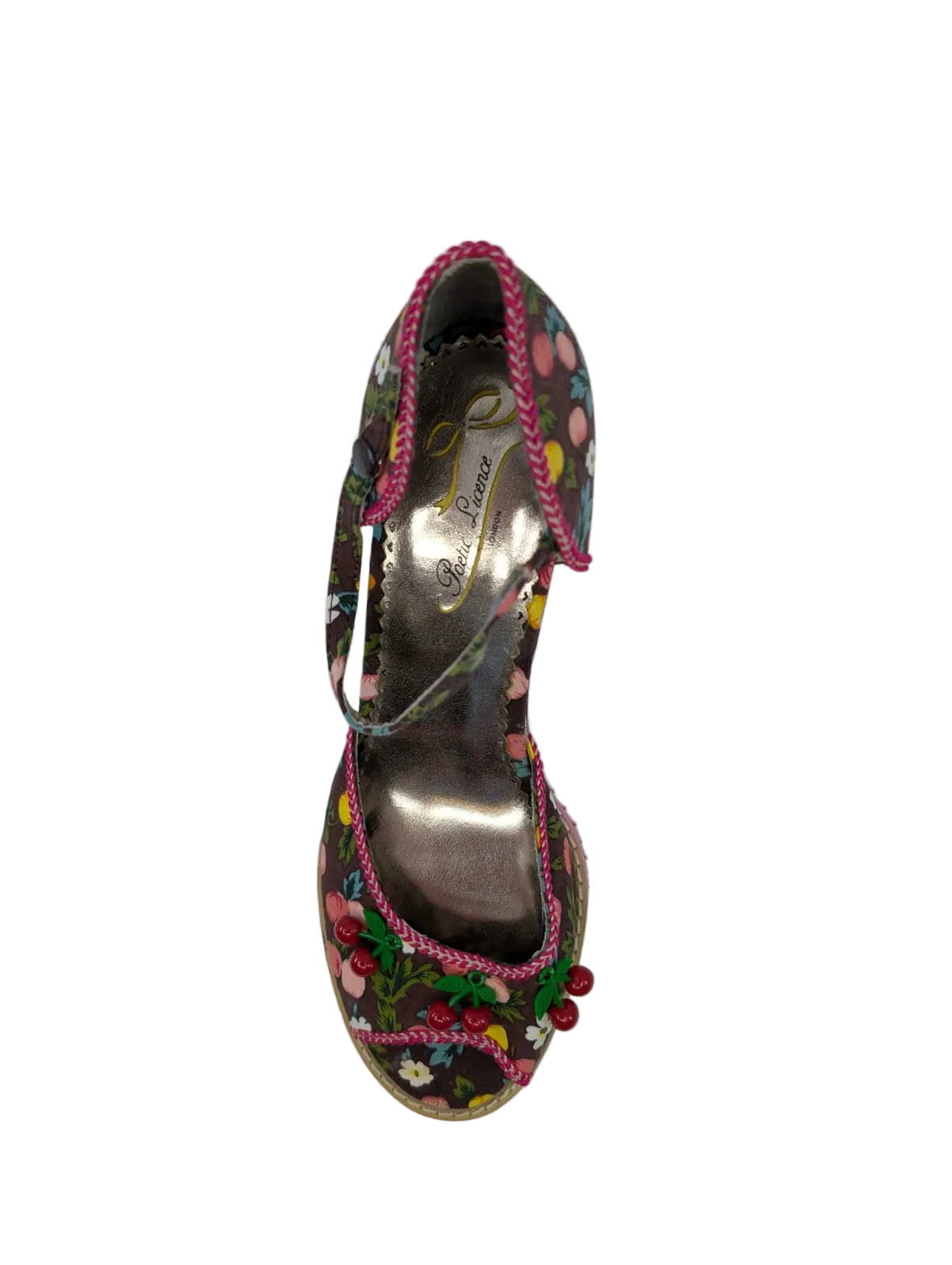 Poetic License Sweet Swirley Temple Wedge Sandals