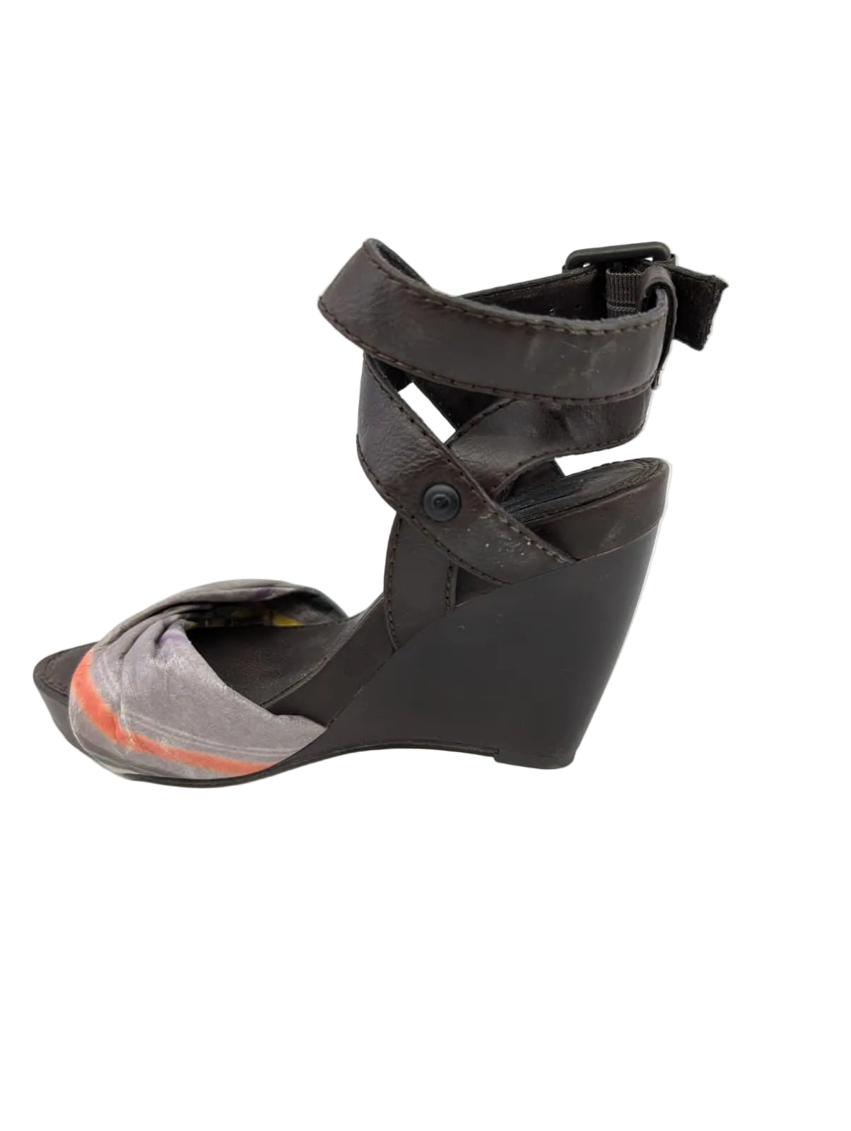 Hope Brown Multicolor Calvin Klein Jeans Wedge Sandals