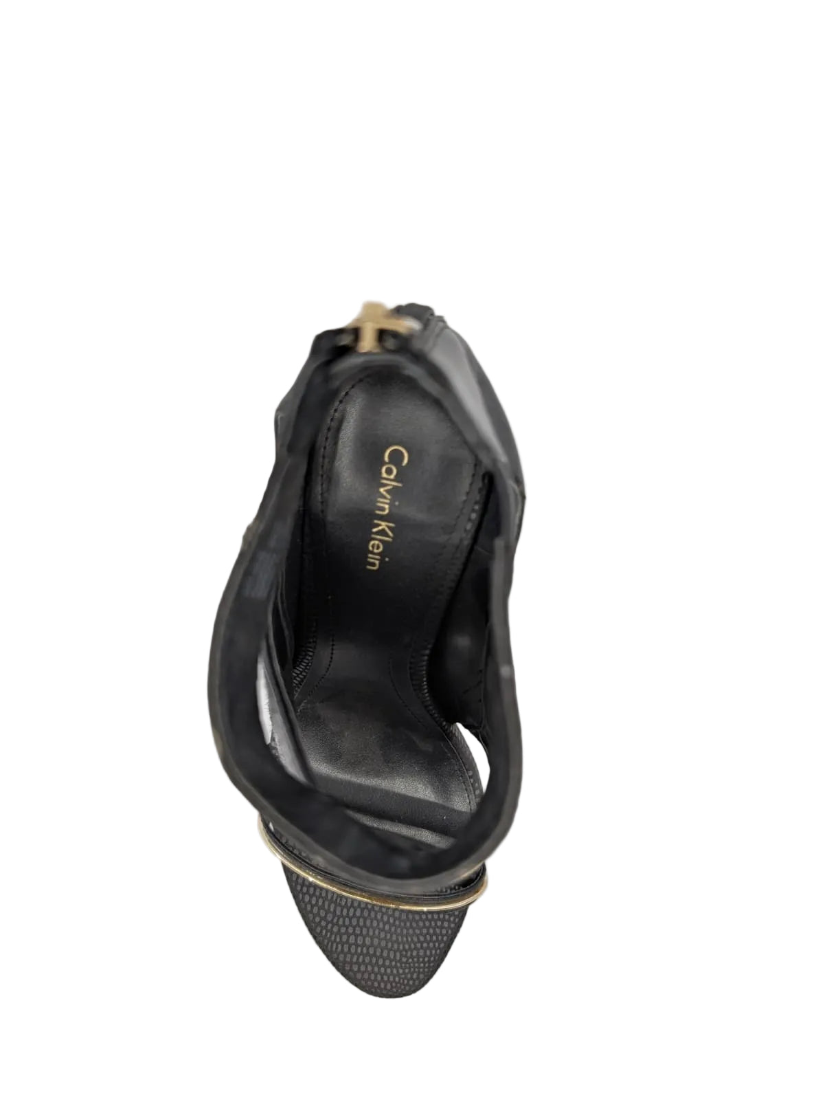 Calvin Klein Aleena Black Heeled Sandals