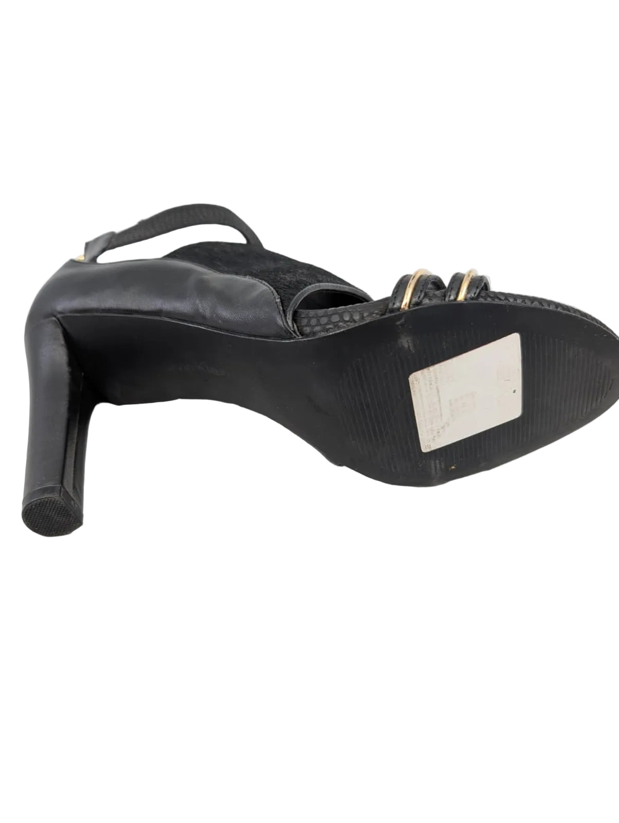 Calvin Klein Aleena Black Heeled Sandals