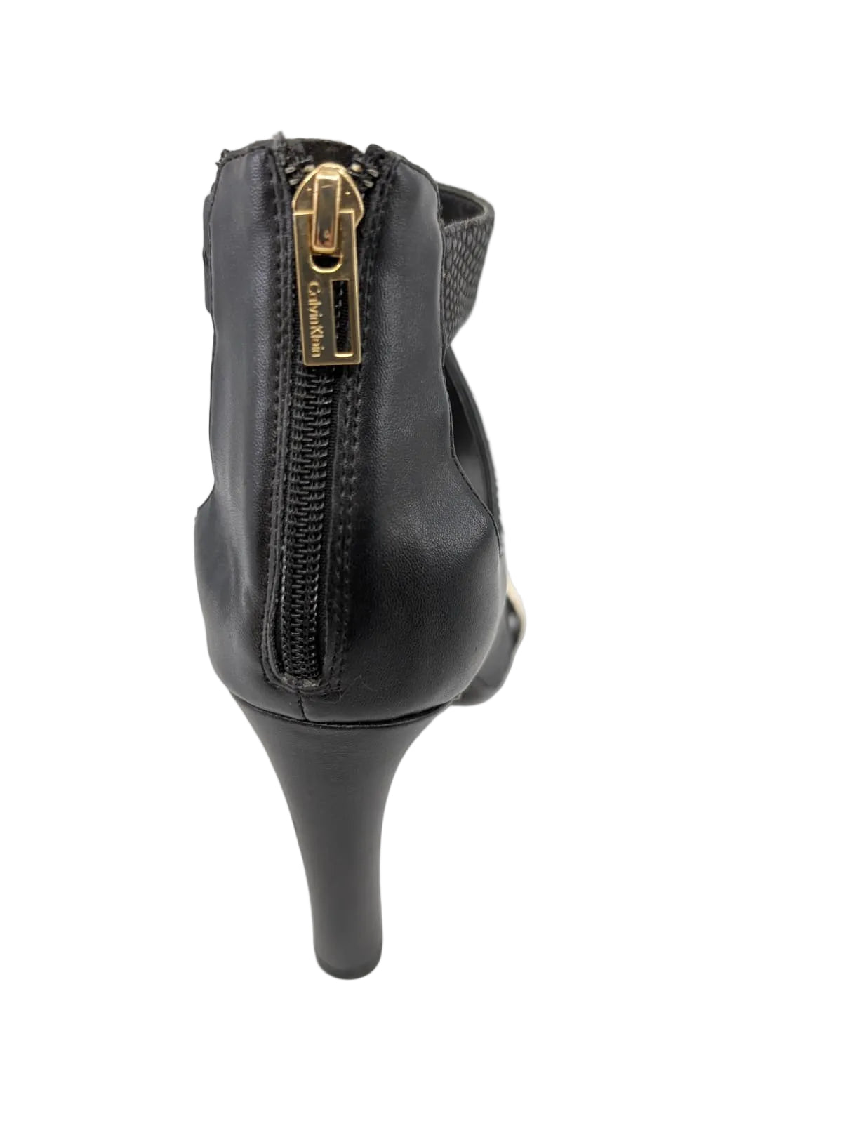 Calvin Klein Aleena Black Heeled Sandals