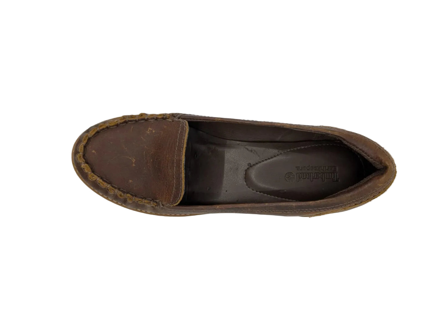 Brown Leather Timberland Loafers