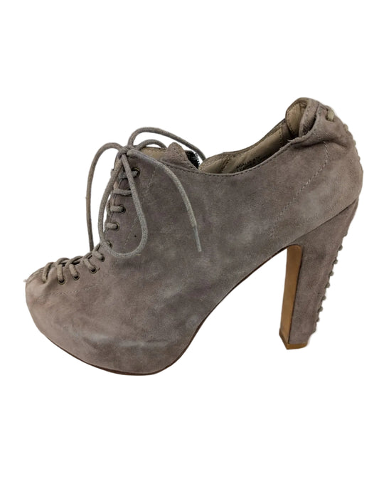 Agalia Gray Suede Pour La Vitoire Booties