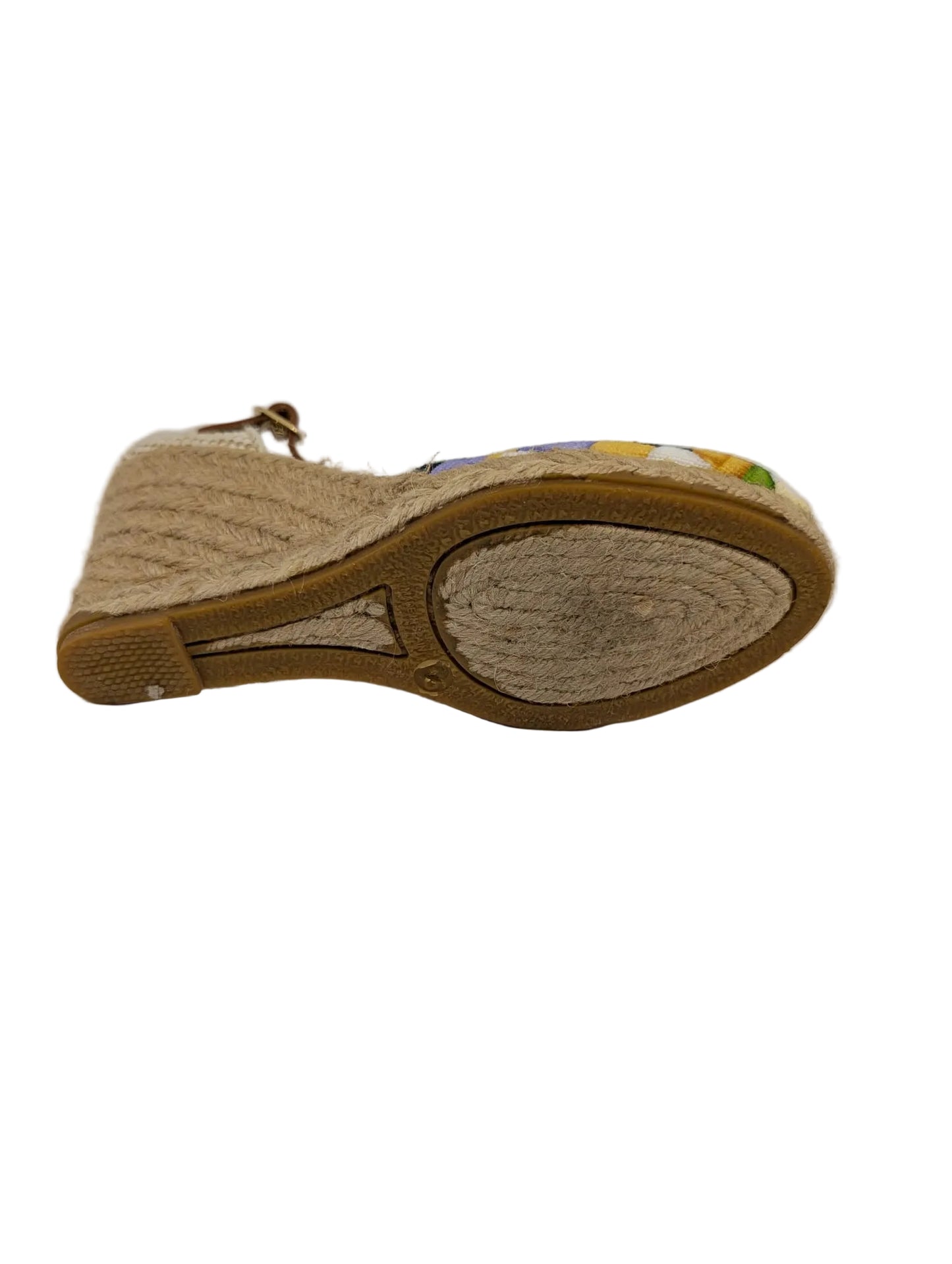 Bonny Multi Linen Jon Josef Wedge Sandals