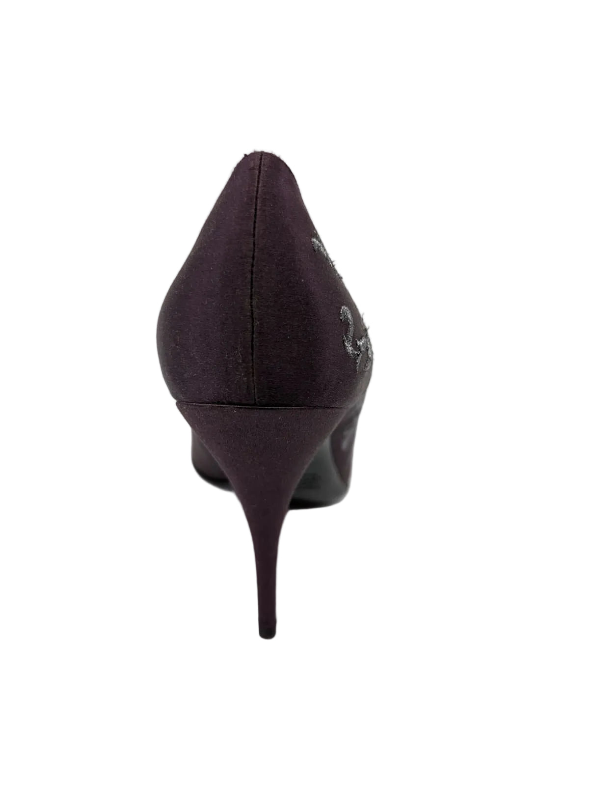 Mary Norton Purple Satin Pumps