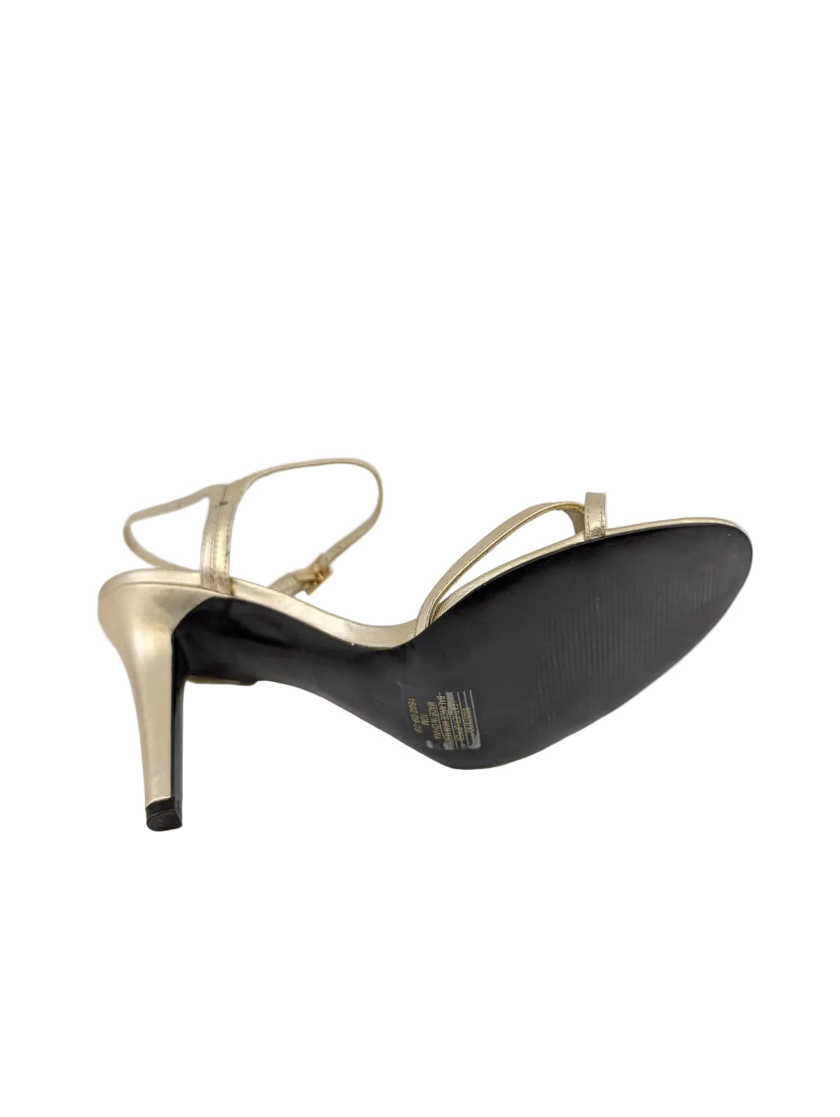 Ralph Lauren Gold Leather Sandals