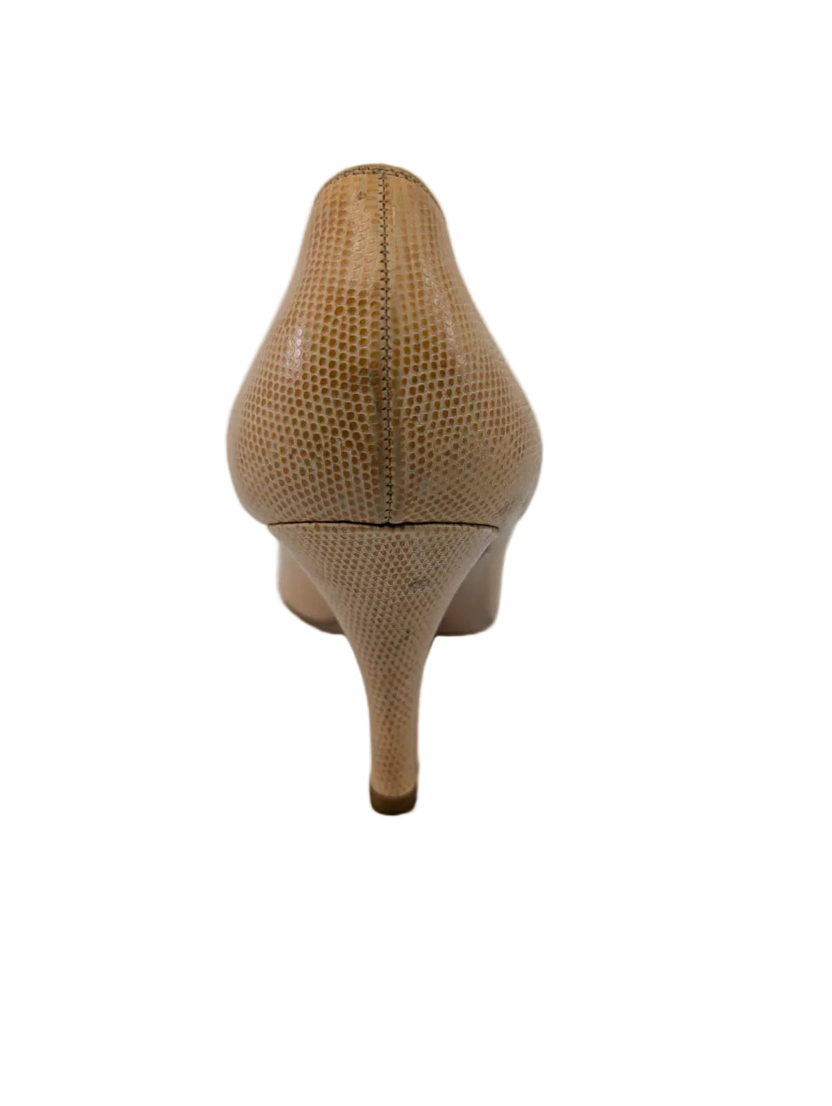 Bruno Magli Orange Leather Pumps