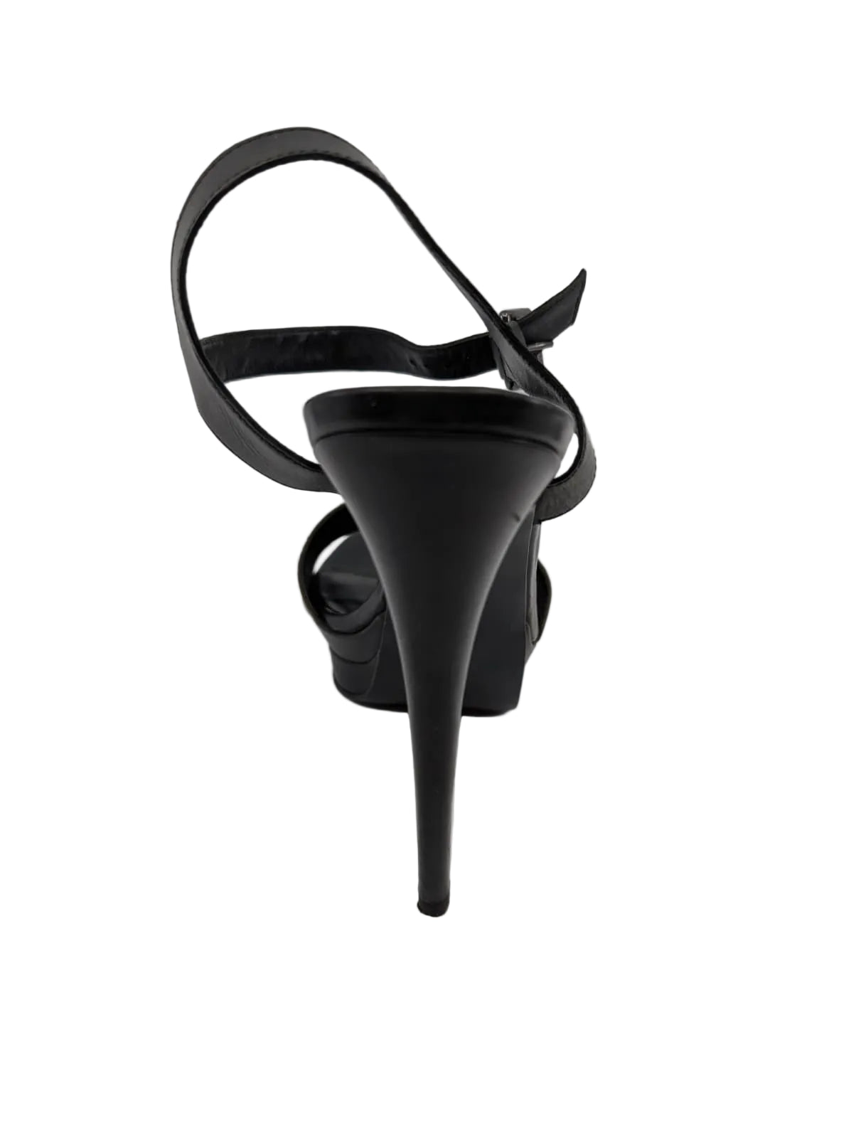 Vera Wang Khaki/Black High Heel Slingback Sandals