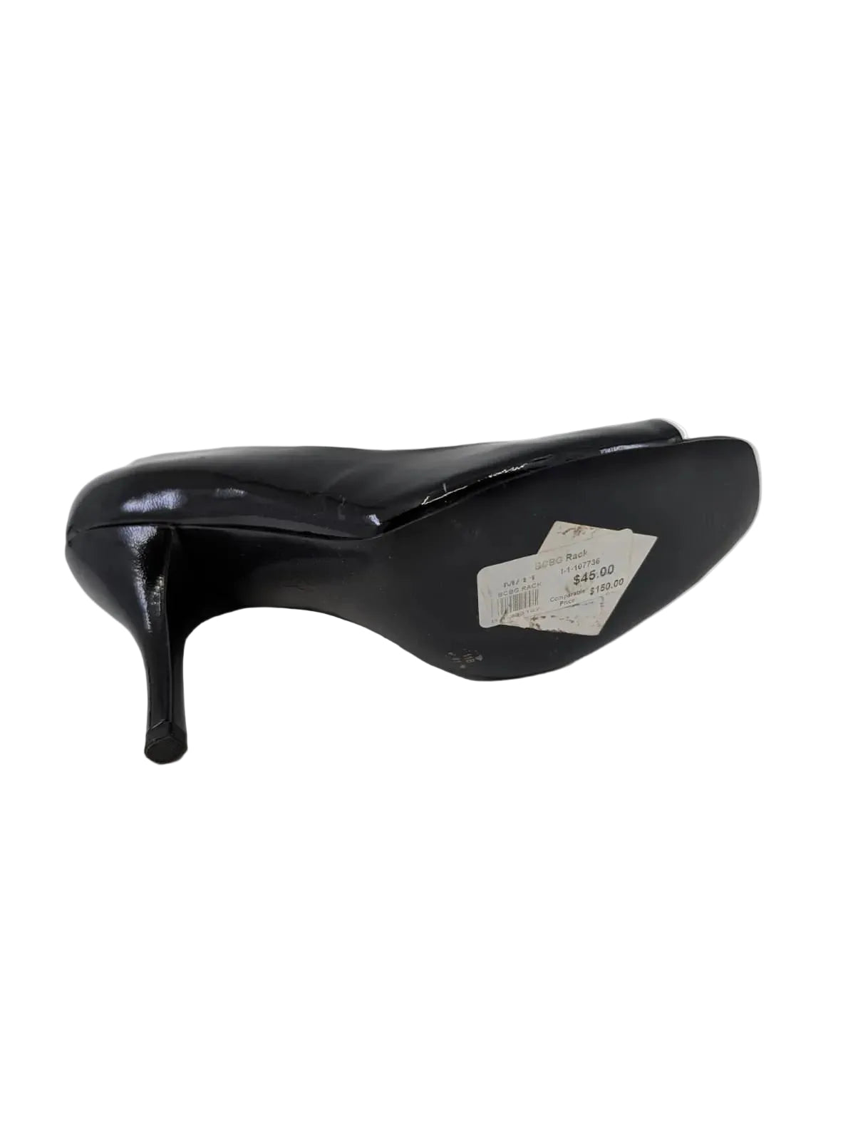BCBGeneration Black Patent Pumps